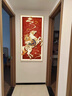 俗寫(xiě)馬上有錢(qián)玄關(guān)裝飾畫(huà)入戶(hù)正對門(mén)馬年紅色客廳走廊過(guò)道迎門(mén)墻壁掛畫(huà) T136212福馬瑞年 40*80(建議0.7米以下的墻面) 質(zhì)感紋理面+鋁合金金框 曬單實(shí)拍圖
