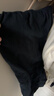 優(yōu)衣庫女裝法蘭絨舒適長(cháng)褲/全棉柔軟寬松直筒休閑褲新款478849 09 黑色 XL 曬單實(shí)拍圖