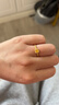 老鳳祥S925銀小方糖戒指女款開(kāi)口可調節指環(huán)新年節生日禮物送女友愛(ài)人 S925小方糖戒指 曬單實(shí)拍圖