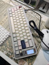 柯提克斯QK65MK3 機械鋁合金 HiFi 客制化三模機械鍵盤(pán) 游戲鍵盤(pán) 跨年禮品 復古白 曬單實(shí)拍圖