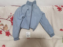 半度閑【輕量戶(hù)外】女童輕棉外套秋冬新款兒童冬裝大童棉衣 北卡藍 160 曬單實(shí)拍圖