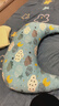 喂奶神器哺乳枕頭護腰懶人坐月子墊抱娃橫抱嬰兒抱抱枕防吐奶椅托 藍色云朵哺乳枕+輔助肩帶 曬單實(shí)拍圖