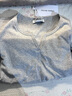 UR2026春季新款女裝時(shí)尚休閑簡(jiǎn)約基礎修身長(cháng)袖T恤UYB450010 花灰 M 曬單實(shí)拍圖