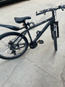 鳳凰鋁合金山地自行車(chē)成年人男士女士油剎可鎖雙減震山地車(chē)自行車(chē)學(xué)生 肖光灰/全軸承/輻條輪 26英寸（適合身高160-180） 24速藍圖A3變速【鋁合金車(chē)架】 曬單實(shí)拍圖