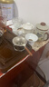 中國風(fēng)中古風(fēng)茶濾茶漏高檔隔渣過(guò)濾套裝茶具配件茶葉過(guò)濾蓮花錦鯉 花梨木茶漏+底座 曬單實(shí)拍圖