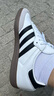 阿迪達斯 adidas三葉草 新年禮物 samba T頭鞋運動(dòng)鞋男女休閑鞋B75806 38 曬單實(shí)拍圖
