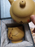 尊壺紫砂主人杯茶杯功夫茶具配件泥繪花鳥(niǎo)小茶碗 喜上眉梢 段泥200ml 曬單實(shí)拍圖