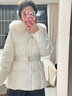 PRICH【匈牙利鴨絨】時(shí)尚短款羽絨服冬季新款可拆腰帶外套女 39象牙白色T39M S 160 曬單實(shí)拍圖