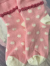 棉十三兒童襪子秋冬季新疆棉抗菌防螨青少年中筒女孩大童寶寶學(xué)生襪7雙 曬單實(shí)拍圖