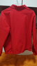 優(yōu)衣庫童裝男童女童針織工裝茄克水洗產(chǎn)品外套新年紅色夾克484846 15 珊瑚紅色 160 曬單實(shí)拍圖