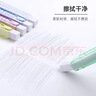 派通（Pentel ）筆形筆式橡皮擦 學(xué)生橡皮擦可換芯美術(shù)素描繪畫(huà)ZE81G 透明黃 曬單實(shí)拍圖