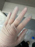 烏斯京一次性手套PVC手套100只中碼食品級實(shí)驗美容清潔烘焙餐飲廚房手套 曬單實(shí)拍圖
