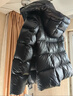 波司登（BOSIDENG）羽絨服女短款90絨鵝絨泡芙厚脫卸帽冬季保暖外套B250243124 幻夜黑-自然光8633 M 165/88A 體重約110-120斤 曬單實(shí)拍圖