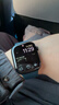 Apple/蘋(píng)果 Watch S11 智能手表GPS款46毫米亮黑色鋁金屬表殼黑色運動(dòng)型表帶S/M MEVG4CH/B 曬單實(shí)拍圖