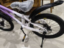 鳳凰兒童自行車(chē)兒童山地學(xué)生車(chē)小孩單車(chē)帶輔助輪3-6-10-12歲小中大童 烏梅紫丨單速輻條輪+雙碟剎+禮包 18寸（適合身高115-130cm） 曬單實(shí)拍圖