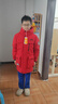 雪中飛（SNOWFLYING）兒童羽絨服【加厚】男童中大童工裝風(fēng)女童中長(cháng)款冬季保暖外套 紅色 160 曬單實(shí)拍圖