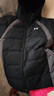 安德瑪（Under Armour）安德瑪童裝25秋冬新款兒童羽絨服休閑短款運動(dòng)男童鴨絨面包服外套 黑色 170 充絨量152g 曬單實(shí)拍圖