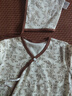 睡眠北鼻包屁衣嬰兒衣服春秋寶寶連體衣四季通用純棉a類(lèi)長(cháng)袖三角哈衣爬服 【北海木槿3件套】包屁衣+帽子+襪子 66cm 【3-6個(gè)月， 建議體重6.8-8.9kg】 曬單實(shí)拍圖