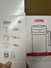 膳魔師（THERMOS）保溫杯子500ml帶茶漏真空不銹鋼桌面馬克咖啡泡茶杯TCMF-501 BK 曬單實(shí)拍圖