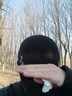EVR騎行帽秋冬季抓絨防風(fēng)保暖小帽子耳罩加絨頭套運動(dòng)戶(hù)外公路自行車(chē) 風(fēng)盾-黑色-抓絨 曬單實(shí)拍圖