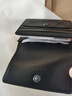 蔻馳（COACH）【禮物】【專(zhuān)享直降】奧萊男士經(jīng)典標志零錢(qián)錢(qián)包老花卡包證件包 QB/炭黑色/黑色 曬單實(shí)拍圖