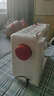 真善美（JANOME）縫紉機家用525A迷你手動(dòng)電動(dòng)小型微型家用吃厚多功能縫紉機鎖邊機 525A縫紉鎖邊一體機【(裸機】 曬單實(shí)拍圖