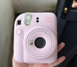 富士（FUJIFILM）instax  mini12 一次成像 立拍立得相機 mini12 淺櫻粉 官方標配（無(wú)相紙及周邊配件） 曬單實(shí)拍圖