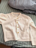 翊尚美小香風(fēng)短外套女2025秋冬季新款開(kāi)衫外套女小個(gè)子仿水貂毛保暖上衣 米白色【適合80-140斤】 曬單實(shí)拍圖
