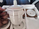 陶相惠茶杯陶瓷10只套裝純白會(huì )議水杯辦公室喝茶杯開(kāi)會(huì )杯子陶瓷定制印字 曬單實(shí)拍圖
