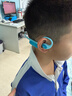 JBL JR Free 開(kāi)放式無(wú)線(xiàn)頸掛兒童耳機 不入耳藍牙掛耳式學(xué)生學(xué)習網(wǎng)課運動(dòng)聽(tīng)歌護耳新年禮物元旦柔和藍 曬單實(shí)拍圖