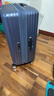 新秀麗（Samsonite）行李箱25英寸拉桿箱時(shí)尚豎條紋旅行箱包石藍色GU9密碼托運箱 曬單實(shí)拍圖
