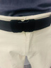 F男士腰帶新款帆布編織對插扣彈力腰帶內穿式高級戰術(shù)松緊褲皮帶 黑色-【彈力帶身】 110cm 曬單實(shí)拍圖