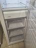 海爾（Haier）立式無(wú)霜冰柜335冷藏冷凍轉換冷柜 風(fēng)冷無(wú)霜雙變頻家商兩用保鮮柜辦公室 以舊換新 335WGHEGDW9冰雪白雙變頻 335L 曬單實(shí)拍圖