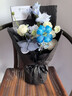 漫詩(shī)妮鮮花速遞同城黑色騎士花束混搭玫瑰花蝴蝶蘭男友朋友生日禮物真花 【捧花見(jiàn)面】郁金香劍蘭混搭花束 曬單實(shí)拍圖
