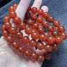 留星天然紅瑪瑙轉運珠玉鐲珠寶手串本命年朱砂手鏈紫金砂紅繩 紅瑪瑙【8MM】 曬單實(shí)拍圖