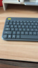 羅技（Logitech）K400Plus無(wú)線(xiàn)鍵盤(pán)觸控 安卓智能電視電腦筆記本辦公鍵盤(pán) 觸摸面板無(wú)線(xiàn)觸控鍵盤(pán)電池緊湊型即插即用 黑色 曬單實(shí)拍圖