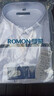 羅蒙（ROMON）純色商務(wù)職業(yè)正裝男士白襯衫工裝外套長(cháng)袖襯衣男CS108白色5XL 曬單實(shí)拍圖