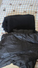 JEEP SPIRIT吉普羽絨褲男保暖冬季褲子男士羽絨褲外穿防寒加絨褲 黑色 XL  曬單實(shí)拍圖