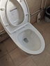恒潔（HEGII）馬桶568 超旋風(fēng)雙漩大沖力虹吸式抗菌家用節水坐便器DC0568DT-400 曬單實(shí)拍圖
