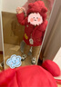 嘟嘟家兒童棉服拜年服冬裝男童棉衣過(guò)年冬款女童棉襖新年寶寶童裝國風(fēng)潮 紅色 110 曬單實(shí)拍圖
