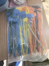 LTS彩色標牌尼龍扎帶4*200條可手寫(xiě)卡扣理線(xiàn)捆扎自鎖式標簽塑料束線(xiàn)帶桌面分類(lèi)網(wǎng)線(xiàn)電話(huà)線(xiàn)纜標識牌 七色混裝4*200mm 250條 曬單實(shí)拍圖
