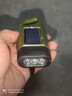 德寶太陽(yáng)能手電筒可手搖發(fā)電帶充電寶應急照明強光充電戶(hù)外長(cháng)續航便攜 軍綠色【手搖發(fā)電】 曬單實(shí)拍圖