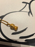 周大福佛公佛童黃金吊墜足金首飾女(工費:260計價(jià))EOF213新年禮物 足金 約4.95g 曬單實(shí)拍圖