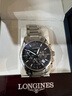 浪琴（LONGINES）【二手99新】浪琴男表康鉑系列自動(dòng)機械精鋼夜光背透 男士商務(wù)休閑二手奢侈品腕表 表徑41mm 黑盤(pán)計時(shí) L2.786.4.56.6 曬單實(shí)拍圖