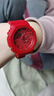 卡西歐（CASIO）男表gshock2100農家八角橡樹(shù)運動(dòng)明星同款情侶表送男友圣誕禮物 GA-2100-4A農家八角橡樹(shù)紅 曬單實(shí)拍圖