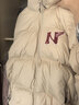 耐克馬年限定脫韁系列新年男保暖羽絨服夾克新款NIKE CLUB IQ3706 126沙堆白 L 曬單實(shí)拍圖