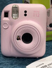 富士（FUJIFILM）instax  mini12 一次成像 立拍立得相機 mini12 淺櫻粉 官方標配（無(wú)相紙及周邊配件） 曬單實(shí)拍圖