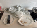 景德鎮（jdz）陶瓷餐具套裝家用新款高顏值喬遷禮物中式簡(jiǎn)約餐具禮盒裝清香和韻 曬單實(shí)拍圖