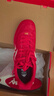KappaWing女鞋紅色賽車(chē)鞋子女冬季運動(dòng)鞋女款德訓鞋跑步鞋女櫻桃紅  39 曬單實(shí)拍圖