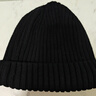海瀾之家（HLA）帽子男士秋冬季保暖加絨毛線(xiàn)針織帽女含羊毛防風(fēng)防寒 黑色 曬單實(shí)拍圖